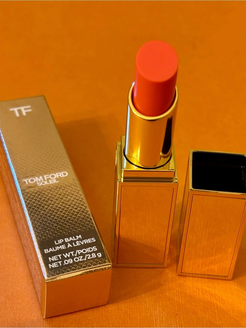 NIB Tom Ford Soleil Lip Balm for Glowing Hydration -02 Jet Set